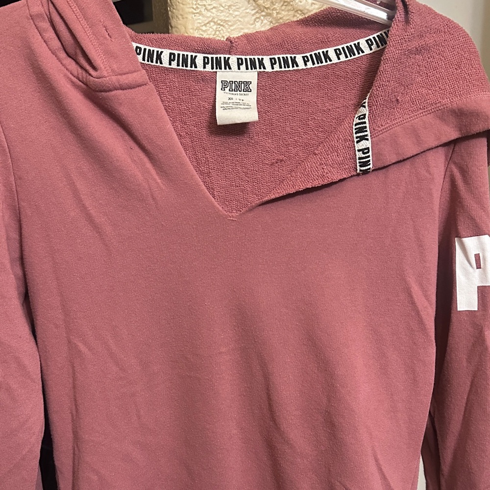 Victoria's Secret Pink V-Neck Sweatshirt